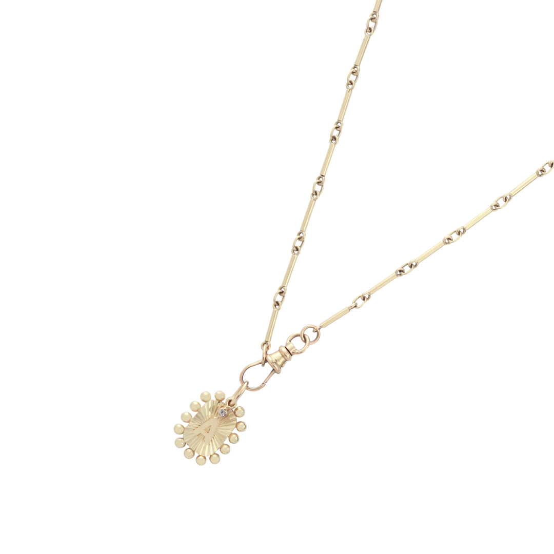 beaded tag
