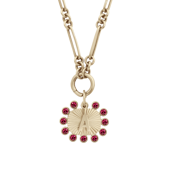 gemstone beaded tag