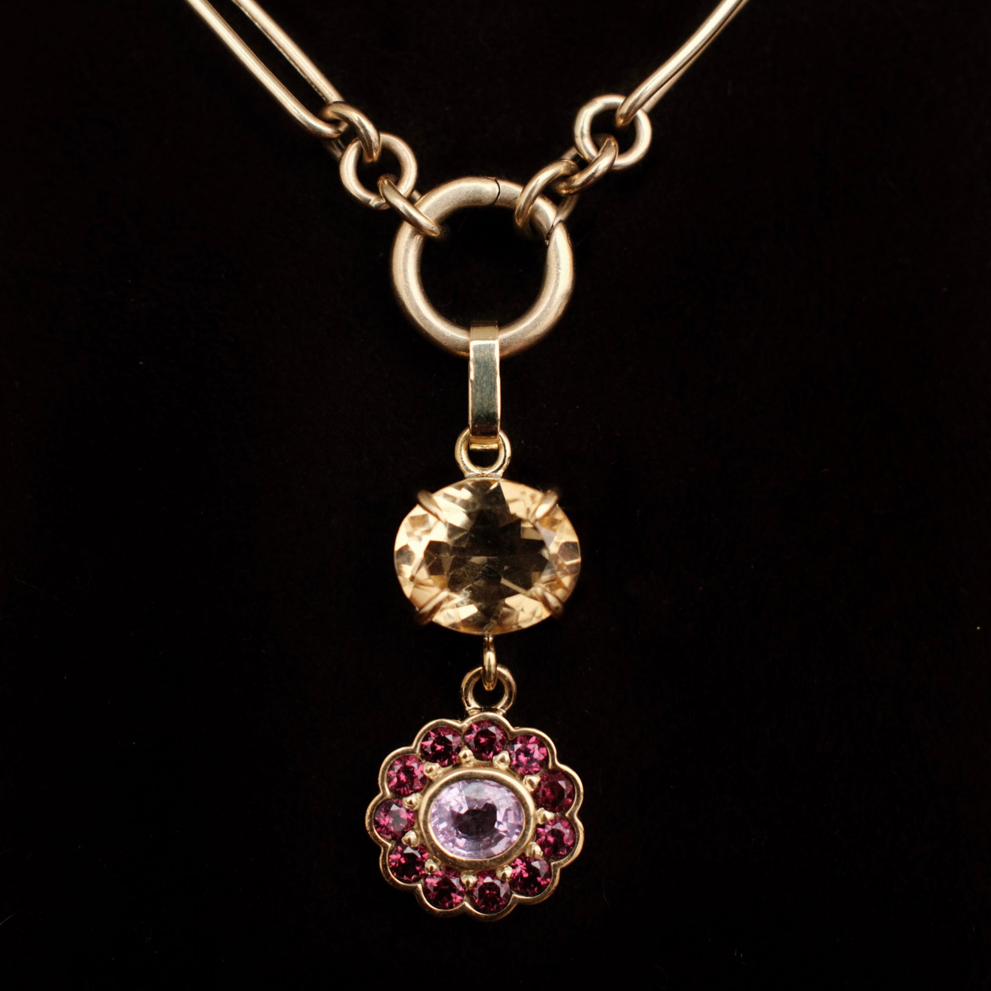 gemstone charm in shortcake