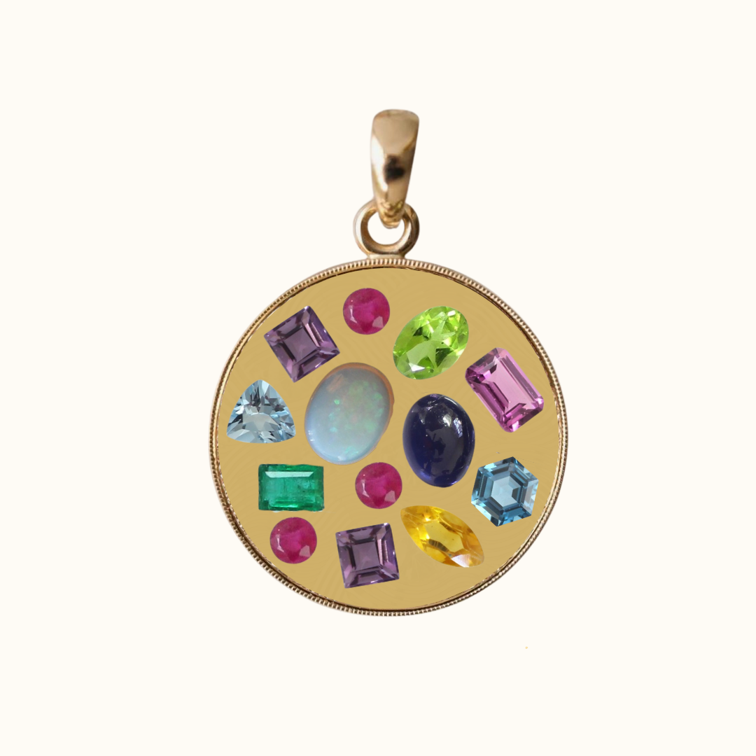 bespoke gemstone charm