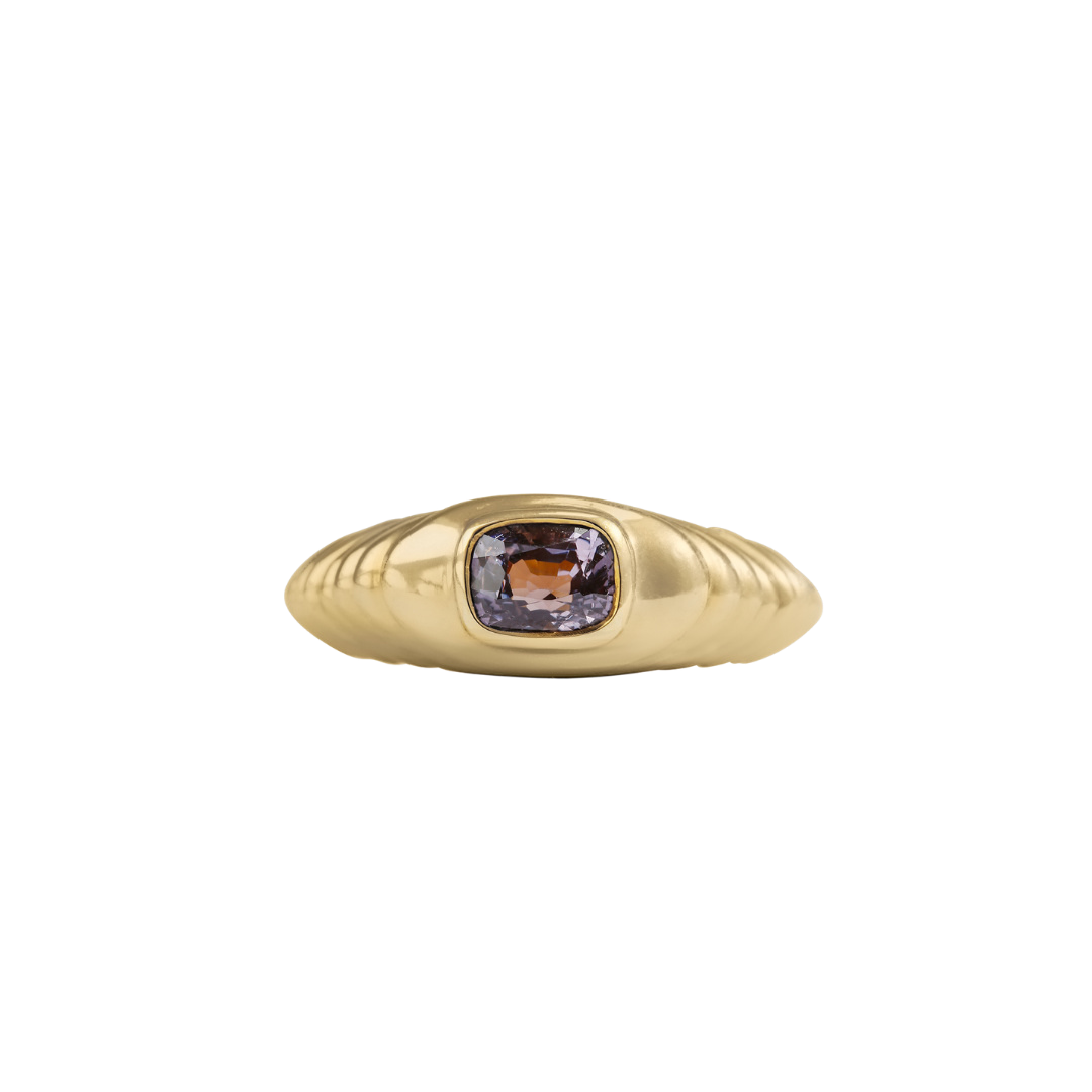 ribbed dome ring