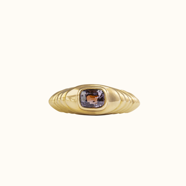 ribbed dome ring